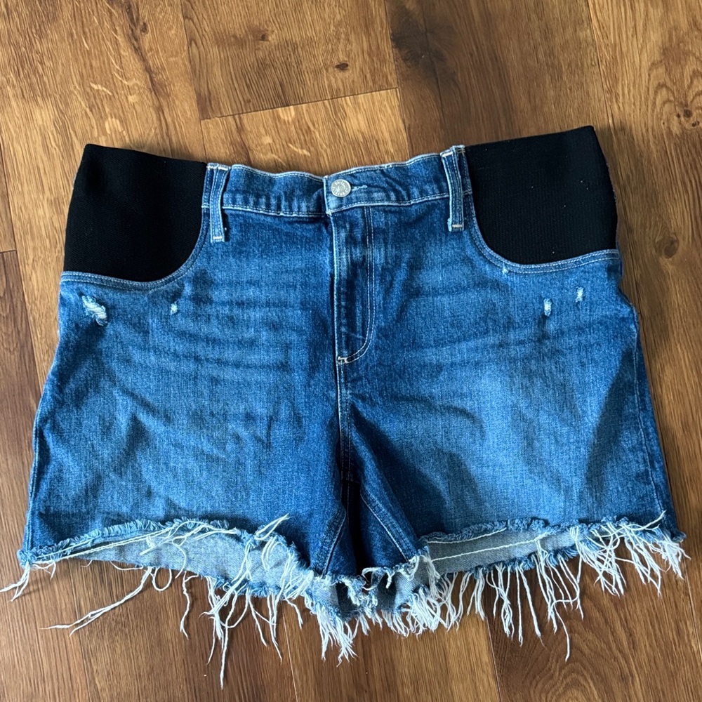 Paige Maternity Denim Shorts